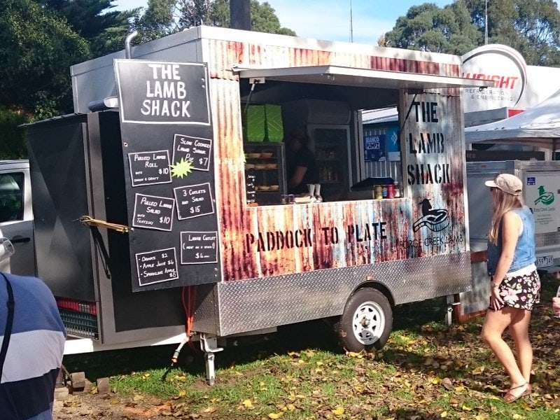 Our mobile food van the Forge Creek Lamb Shack